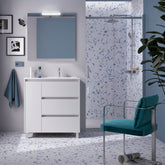 Mueble de baño NOJA 850 3 cajones y 1 puerta izquierda - BañoClick